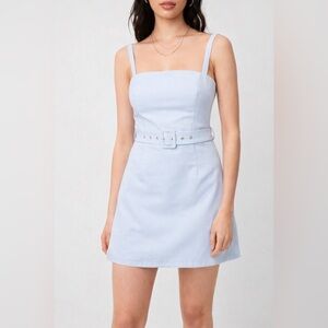 French Connection Light Blue Mini Dress